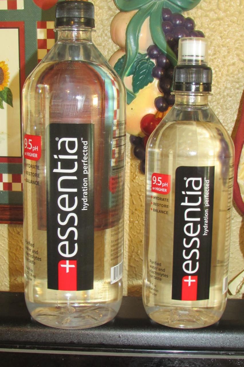 Heck Of A Bunch: Essentia Water - Review