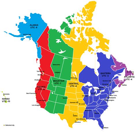 Improved time zones of North America : imaginarymaps