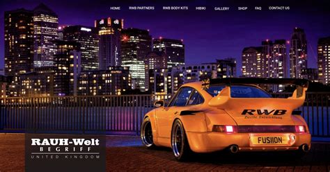 RWB UK - Rauh-Welt Begriff - Official Site Porsche 911 Body Conversion