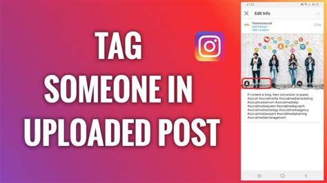 How to Tag Someone in Uploaded Instagram Posts? | FreewaySocial