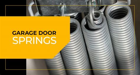 Garage Door Springs - Types & Manufacturing | IDC Spring