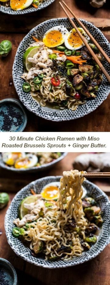 30 Minute Chicken Ramen | Half Baked Harvest