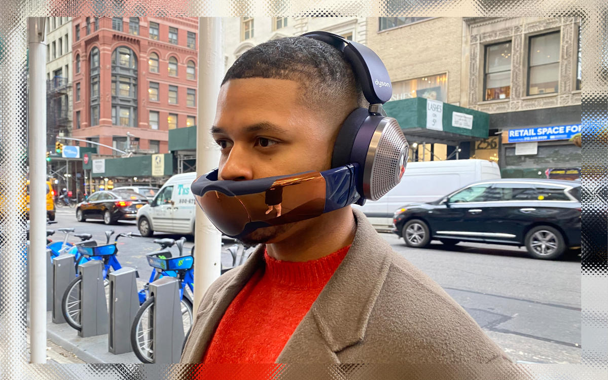 I Tried the Dyson Headphones/Air Purifier, and It’s Even Weirder Than It Looks