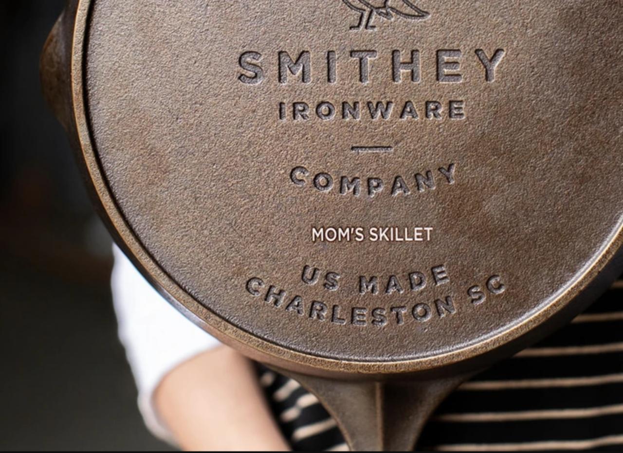 Smithey Ironware Co. Now Engraves Their Cast Iron Skillets for Heirloom-Quality Gifts | MyRecipes