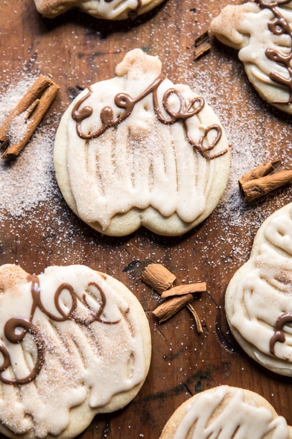 Cinnamon Spiced Sugar Cookies with Browned Butter Frosting. | Half Baked Harvest | Bloglovin’
