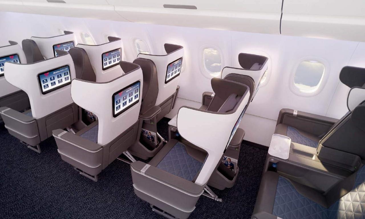 Delta New Domestic First Class on A321neo - SamChui.com