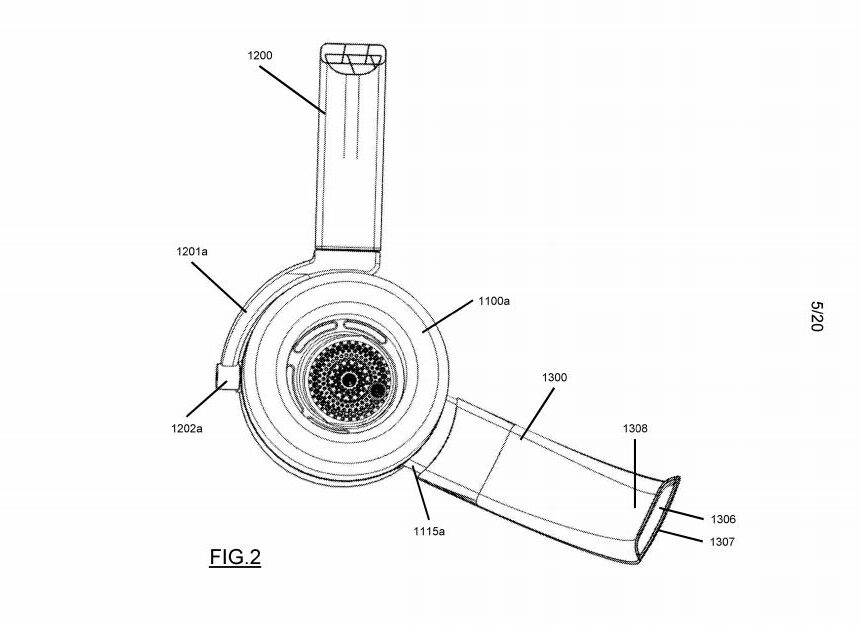 Dyson patents air purifying headphones | Hitech Century