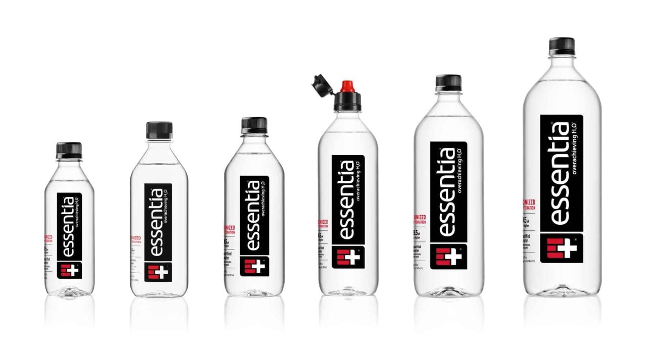 Essentia Water Adds 500mL [16.9 oz] to its Product Lineup| Alkaline Water - 9.5 pH Ionized