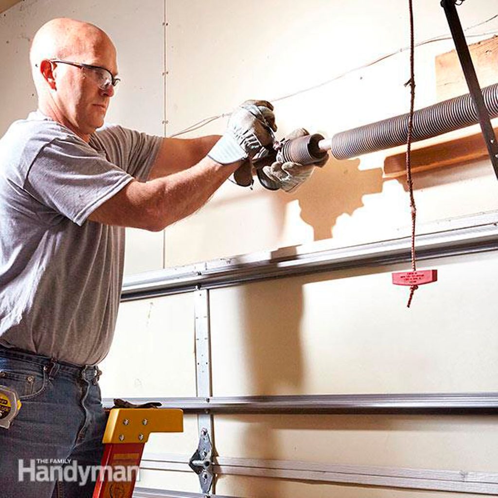 Garage Door Spring and Cable Repair (DIY) | Family Handyman