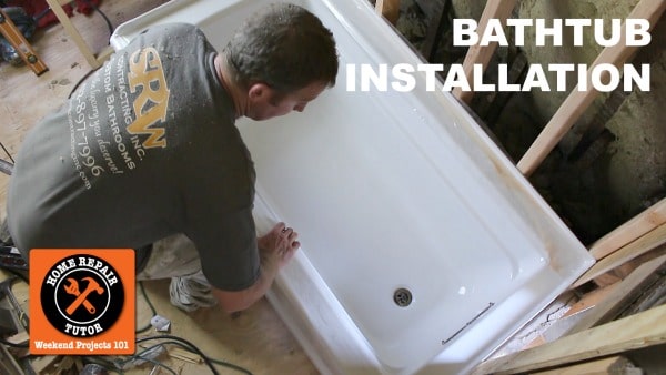 How to Install a Bathtub (make it ROCK solid) | Home Repair Tutor