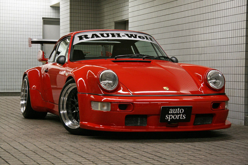 RWB Porsche 911 Rauh-Welt Begriff red front view | Revival Sports Cars Limited