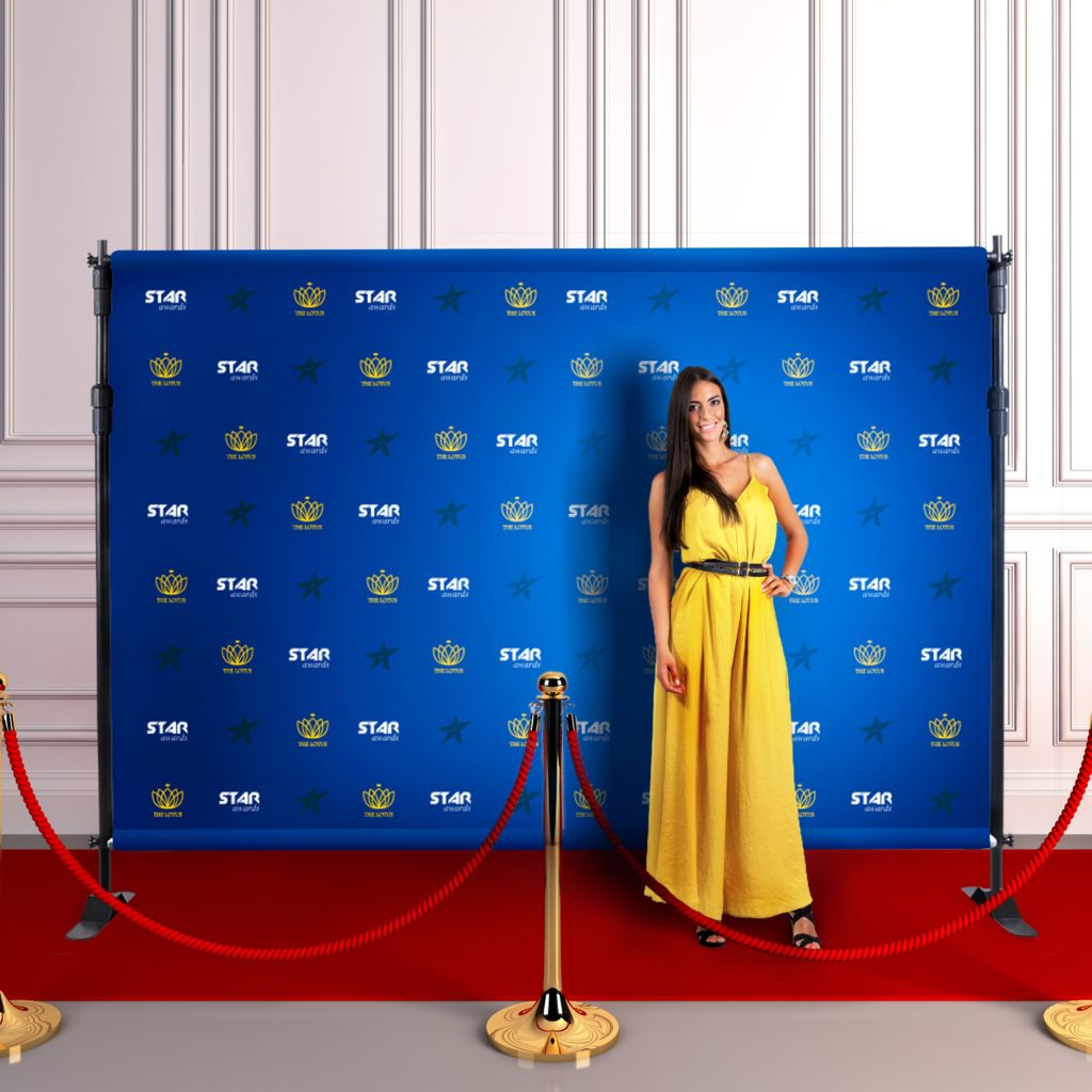 Step and Repeat Banners & Stands | Red Carpet Banners | Wodu Media