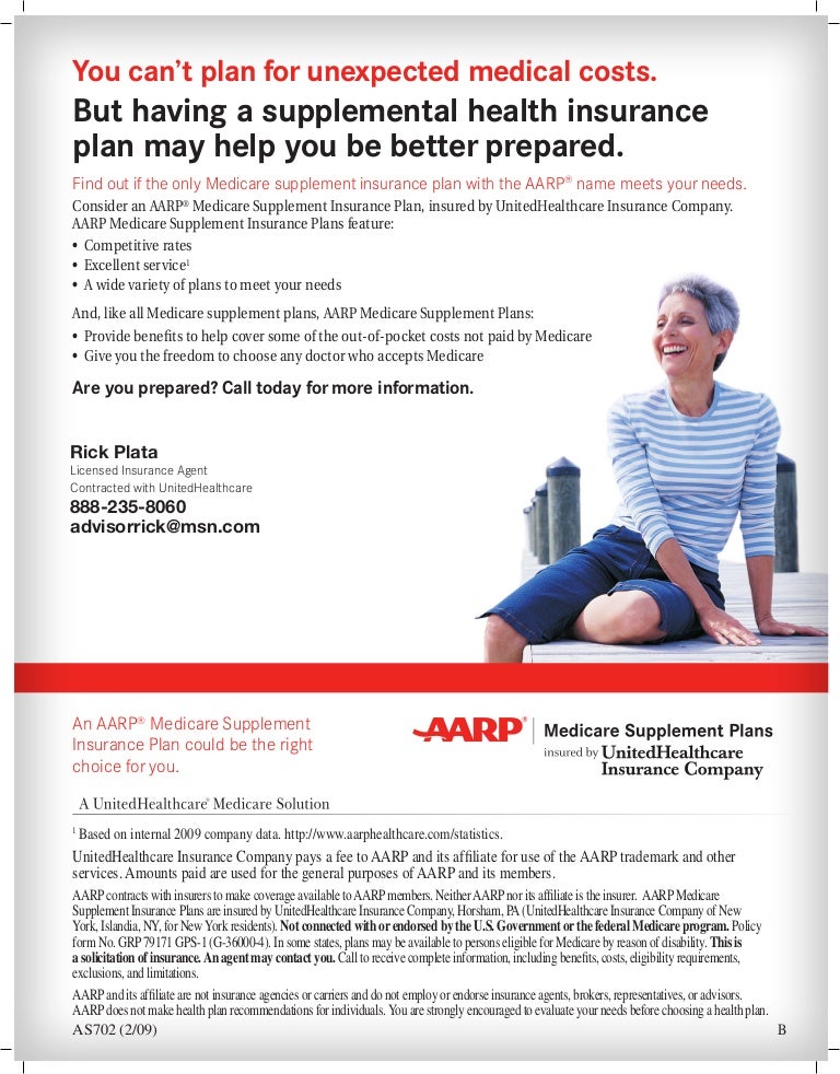 California AARP Medicare Supplement Plans and Rates