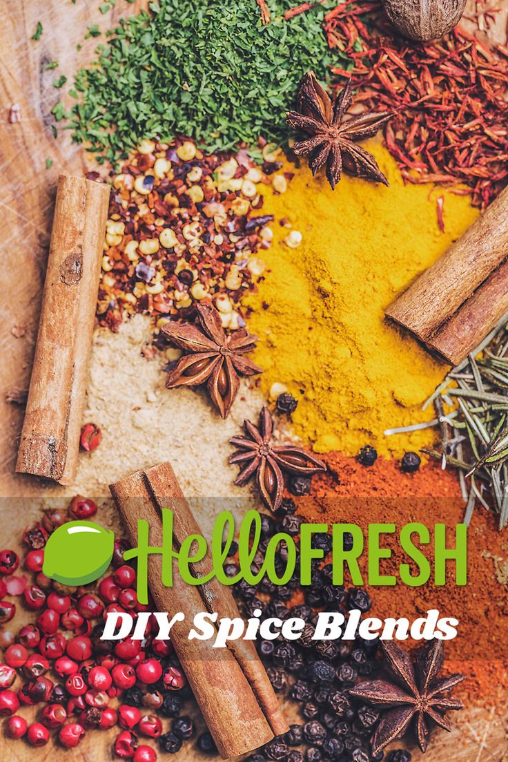 HelloFresh Spice Blends Recipes - How to Make Them at Home | Spice blends recipes, Hello fresh