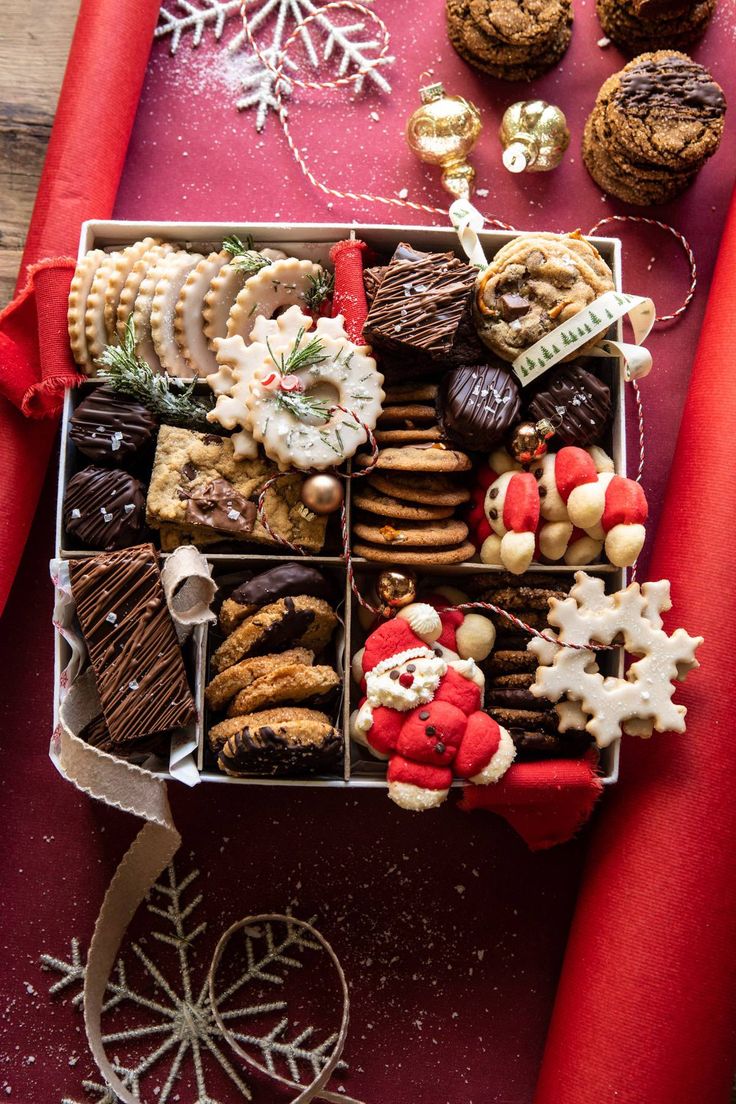2019 Holiday Cookie Box. - Half Baked Harvest | Holiday cookies, Christmas cookie box, Half