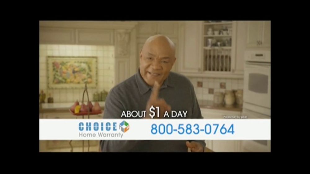 Choice Home Warranty TV Commercial, 'Boxing Match' Featuring George Foreman - iSpot.tv