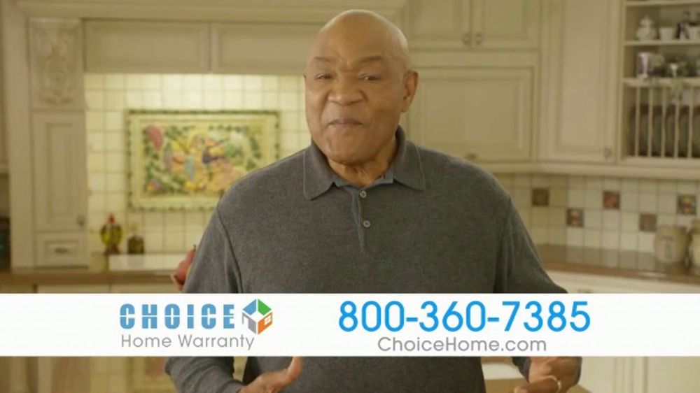 - Choice Home Warranty TV Commercial, 'Gloves Up' Featuring George Foreman - iSpot.tv