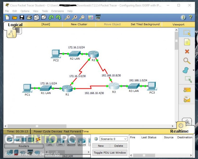 Cisco Packet Tracer 7.2 Free Download - Get Into Pc