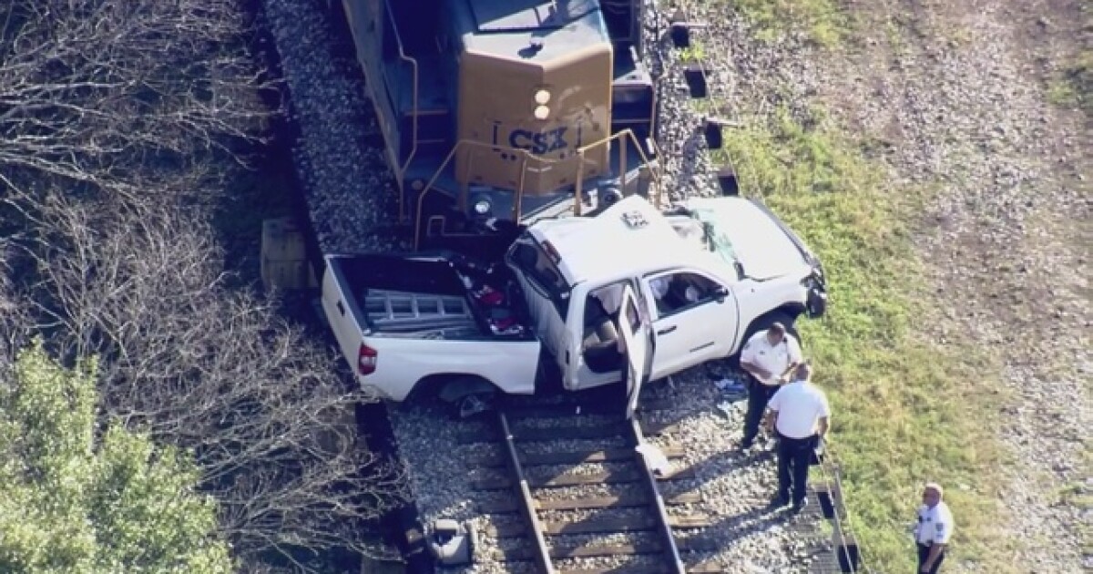 Fatal train vs. truck crash in Plant City