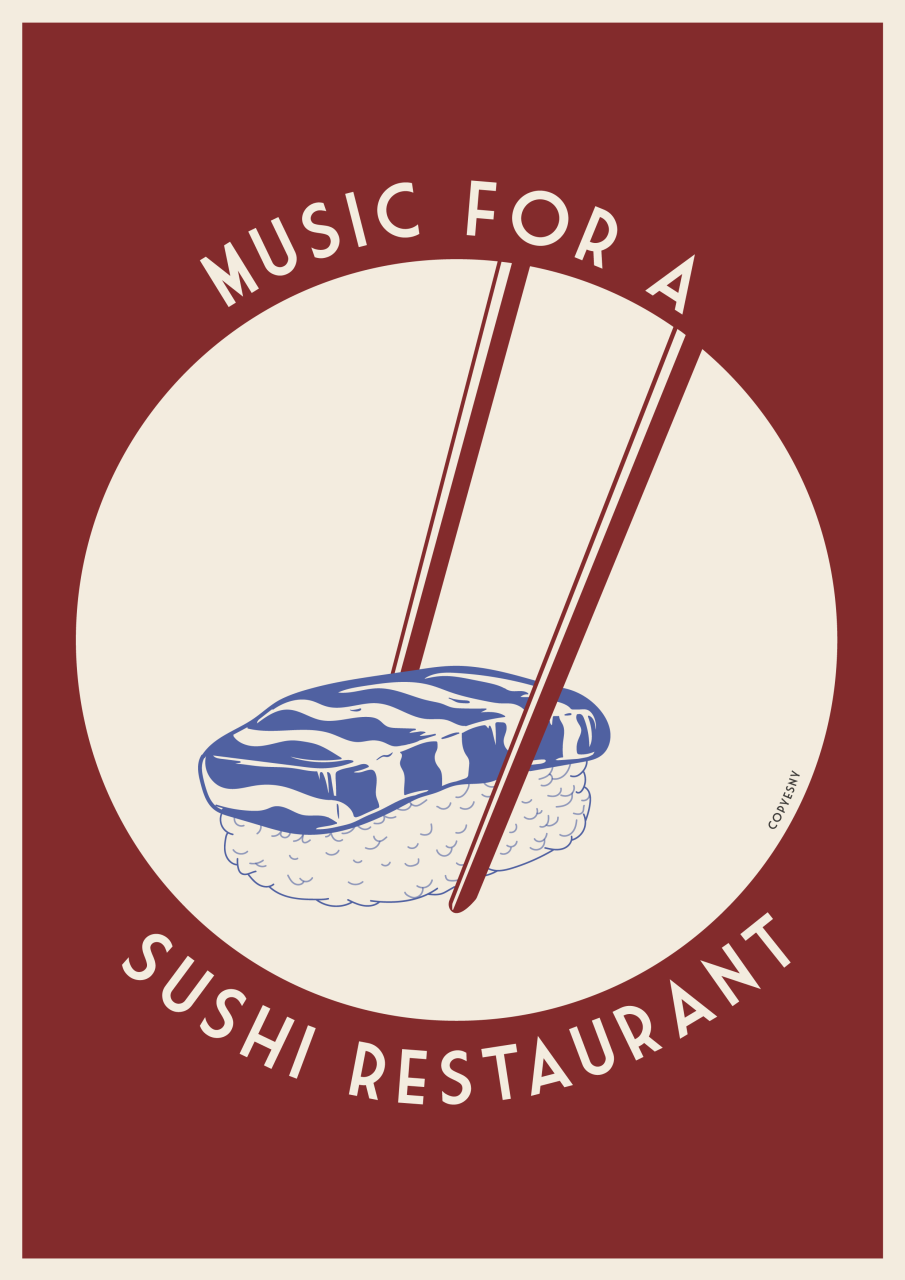 music for a sushi restaurant in 2022 | Harry styles poster, Restaurant poster, Art collage wall