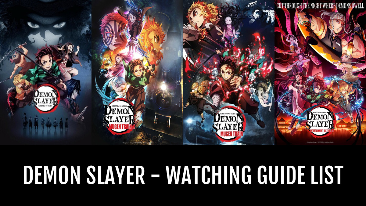 Demon Slayer - Watching Guide - by Halex | Anime-Planet