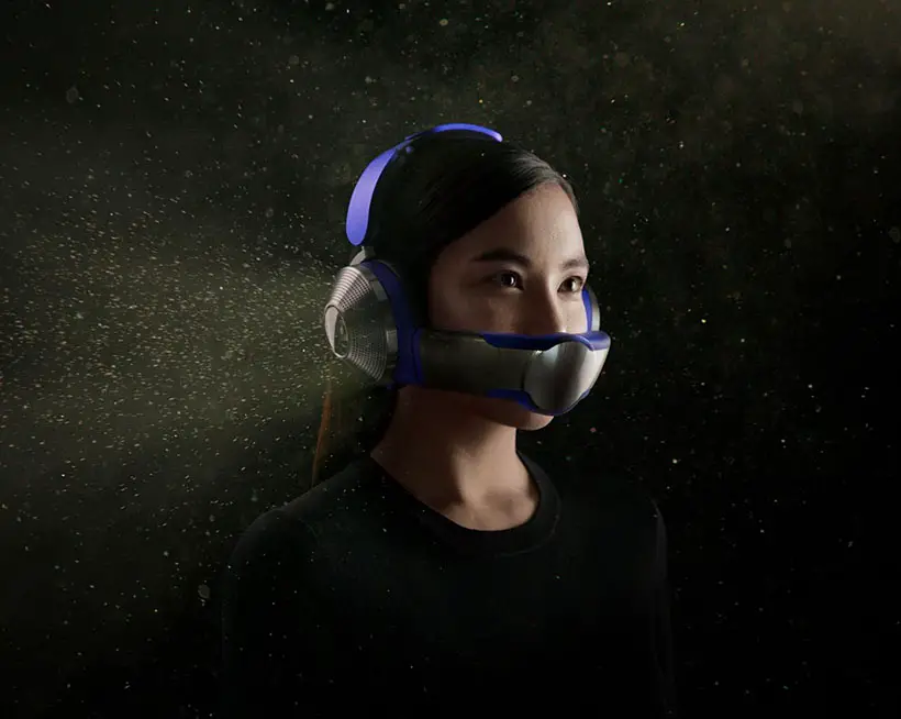 Dyson Zone – Futuristic Wearable Air Purifier Headphones - Tuvie Design