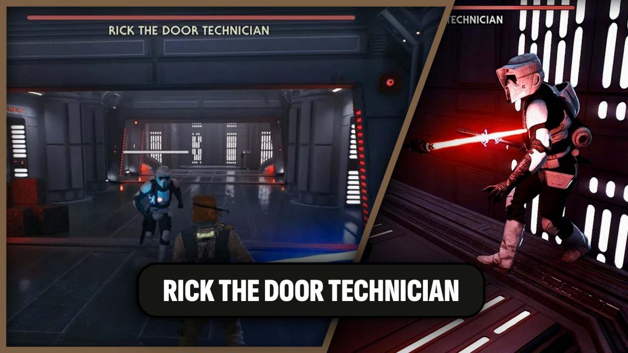 Rick The Door Technician Boss Fight in Jedi Survivor - Controller Cartel