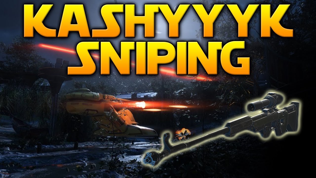 KASHYYYK NT-242 SNIPING (Best Blaster In The Game?) - Star Wars Battlefront 2 - YouTube