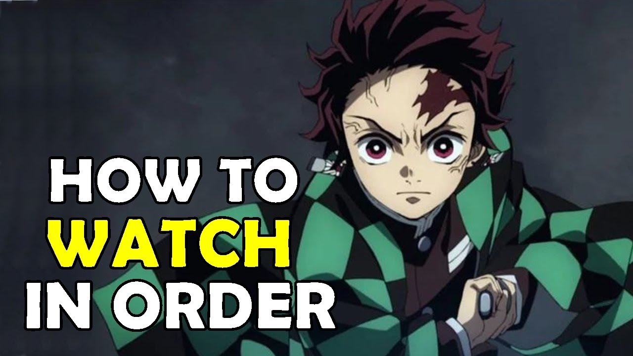 How To Watch Demon Slayer in Order! - YouTube
