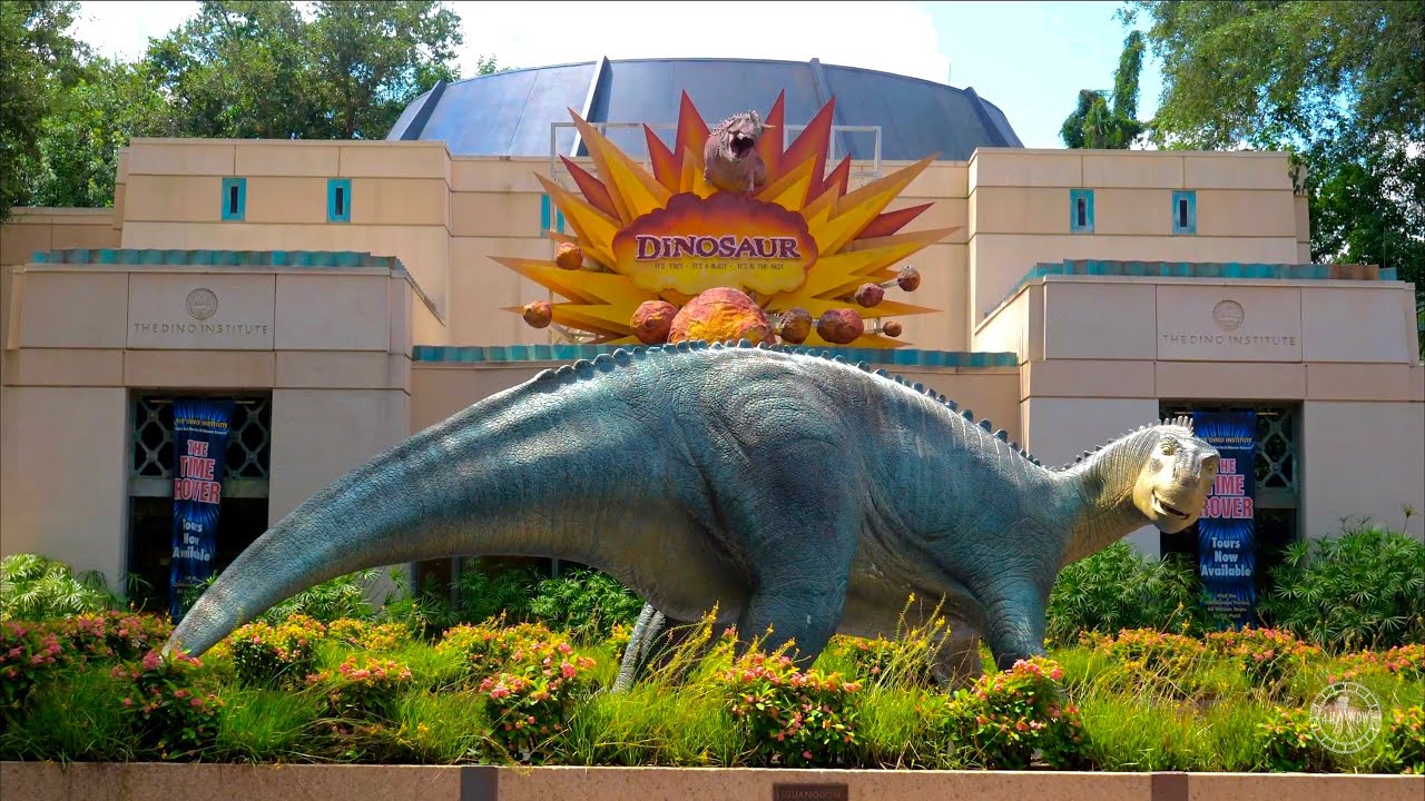 Dinosaur Ride at Disney's Animal Kingdom Complete Experience in 4K | Walt Disney World Florida