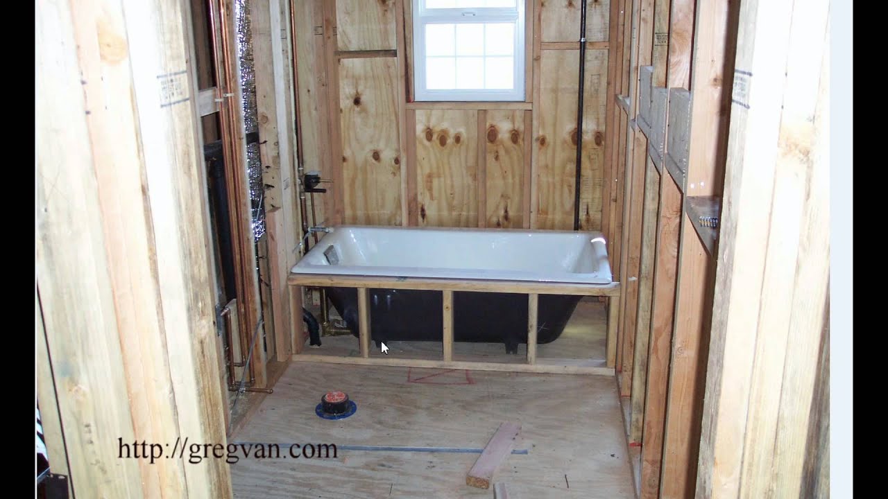 Easy Bathtub Installation Tip for New Home Construction and Some Remodeling Projects - YouTube