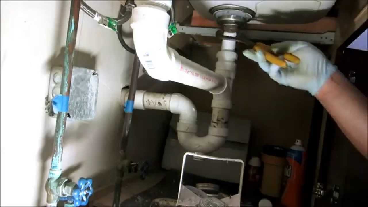 How to Remove a Kitchen Sink Drain: DIY Plumbing - Kitchen Dorks