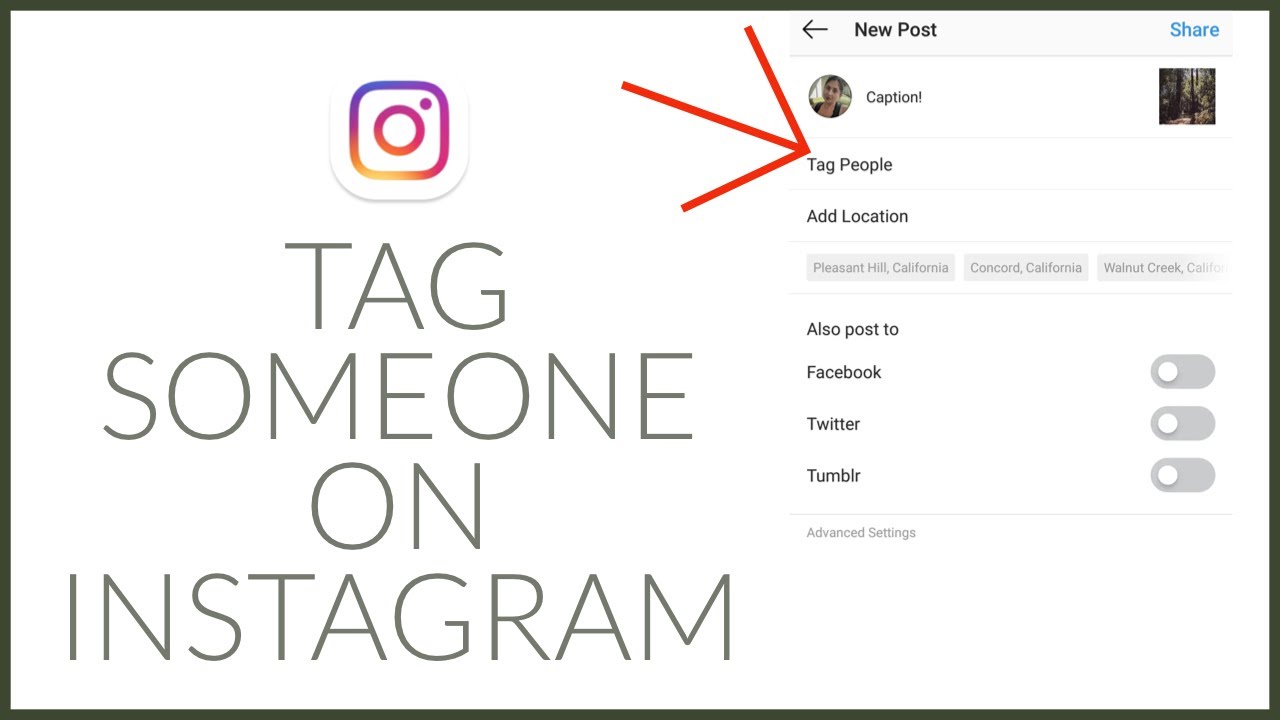 How to Tag Someone on Instagram Post? - YouTube