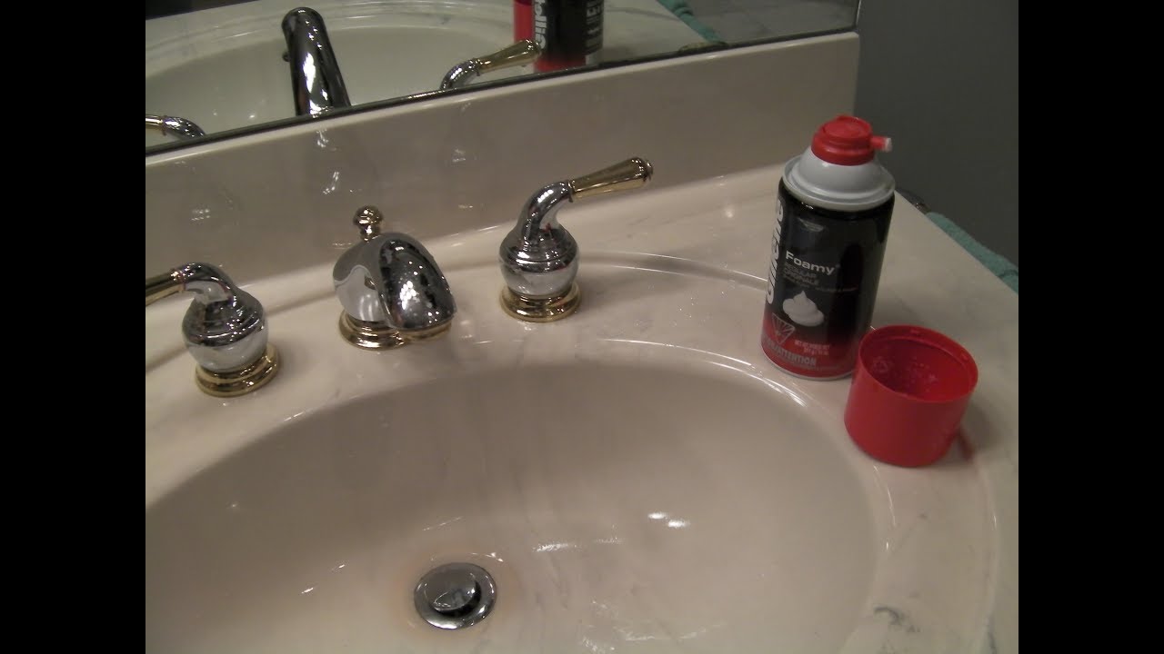 How to easily and quickly clear a clogged bathroom sink drain - YouTube