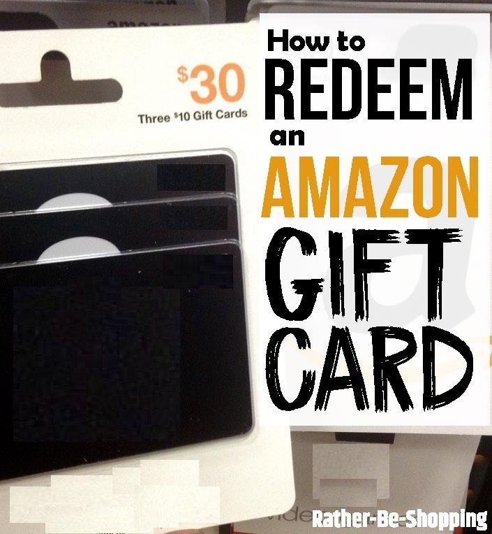 How to Use an Amazon Gift Card (PLUS a Hack For Visa Gift Cards)