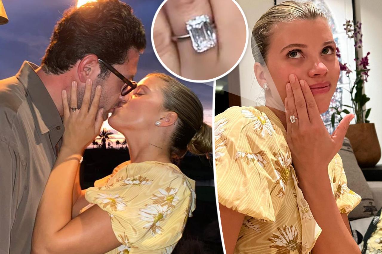 All the details on Sofia Richie's engagement ring