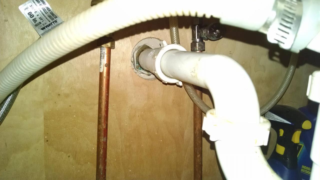 plumbing - Removing kitchen sink drain pipe from behind a wall - Home Improvement Stack Exchange